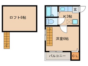 アビタシヨンMの物件間取画像